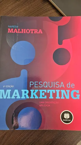 Livro Pesquisa de Marketing 6 ed.