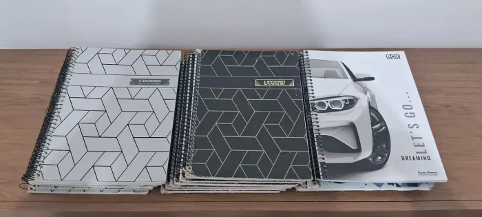 Lote de Cadernos (Usados)