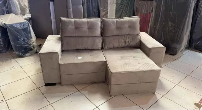 Sofá retrátil e reclinável, oferta exclusiva ?