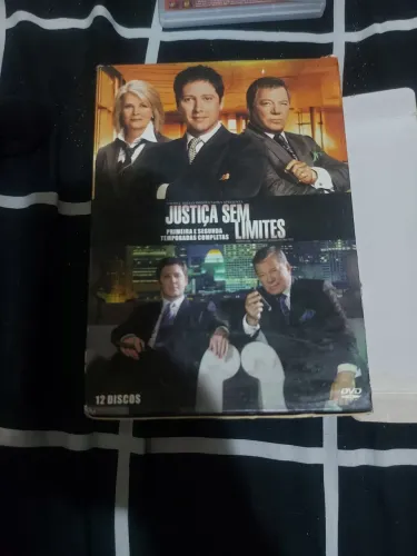 Box 12 CDs justiça sem limites 1 e 2 temporada