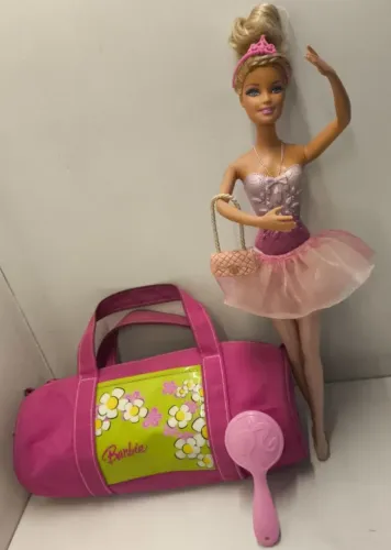 Barbie Profissões Bailarina original Mattel + bolsinha p/ sapatilha ballet