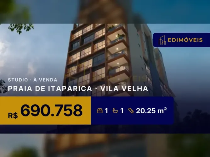 Seu novo lar: Studio 1 quarto na Praia de Itaparica, venha conhecer!