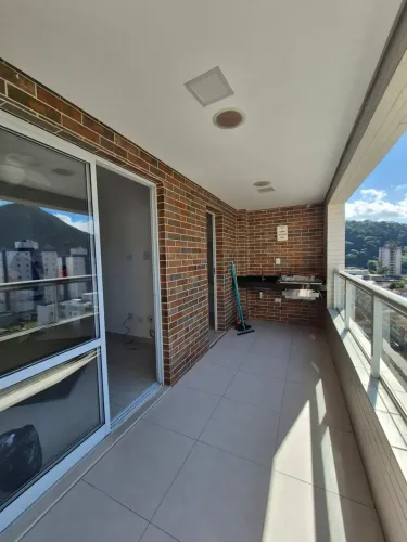 Imóvel para aluguel possui 70 metros quadrados com 2 quartos em Canto do Forte - Praia Gra
