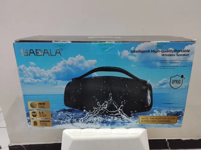 Caixa bombox sabala dr 909 nova 200wts