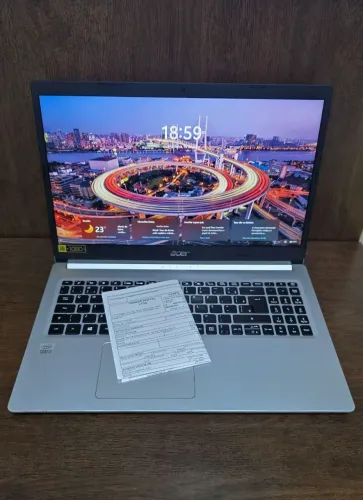 Notebook Acer A514 54, Ac Cart,i3 10ªg,8GB DDR4, SSD Nvme 256GB+Slot HD,Wi-Fi 5G, Bat 4hs