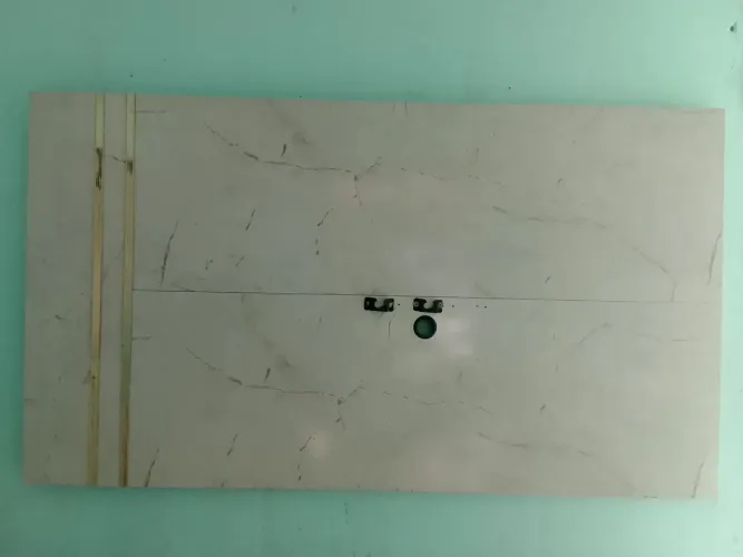 Tanquinho de roupa e painel