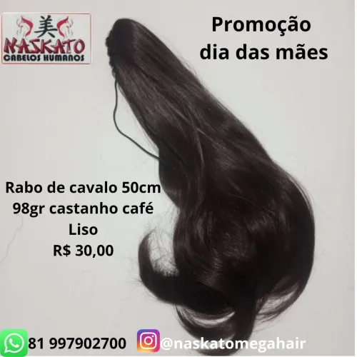 Rabo de cavalo cabelos