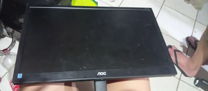 Monitor AOC 18.5" LED - Modelo E970Swnl (Para Retirada de Peças ou Conserto)