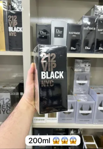 Perfume 212 vip Black parfum 200 ml