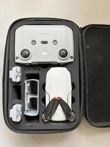 Drone DJI Mini 2 que filma em 4k