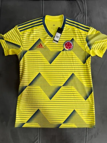 Camisa Colômbia Home 19/20 s/n° Torcedor Adidas Masculina