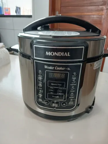 Panela de Pressão Elétrica Digital Mondial 5L