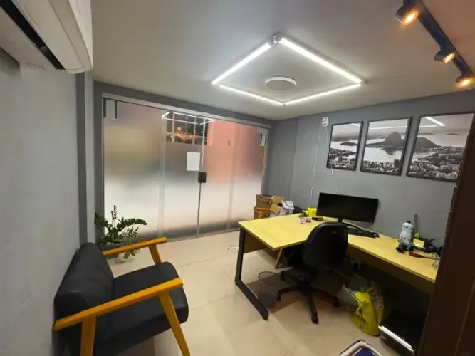 Loja sala comercial escritorio pronto 24h mobiliada na Barra da Tijuca reformada 2 andares