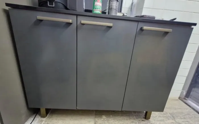 Balcão para cozinha bartira triplo em estado de novo
