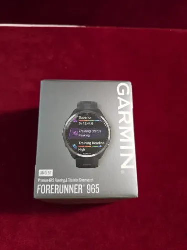 Garmin Forerunner 965 novo na caixa