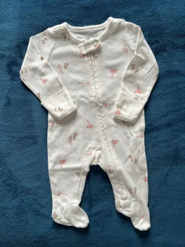 Macacão Carters Longo Bebê Menina RN Semi Novo