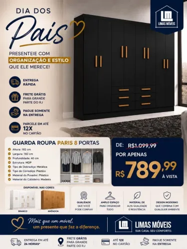 GUARDA-ROUPA PROMOÇÃO 