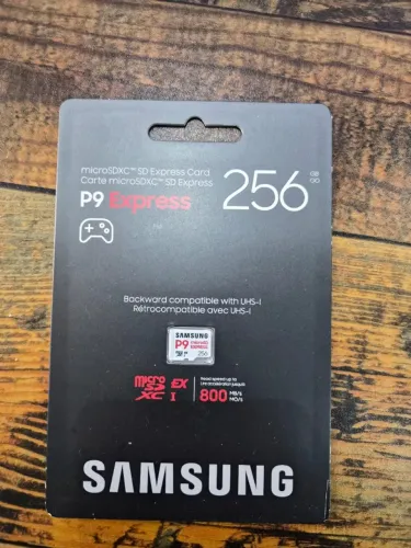 Cartão de memória samsung P9 Express 256gb Switch 2 Lacrado