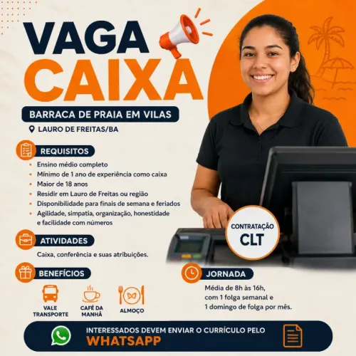 **VAGA - CAIXA (CLT)**