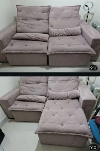 SOFÁ RETRÁTIL 2 LUGARES