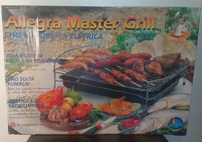 Churrasqueira Elétrica Allegra Master Grill