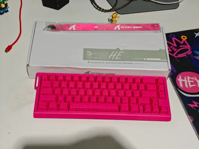 TECLADO MAGNÉTICO ATTACK SHARK X68 HE