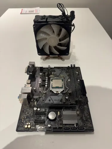 PLACA MÃE ASUS PRIME H310M-E- Processador Intel Core i5-9600KF