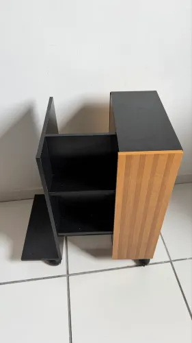 Gabinete de pia de coluna de banheiro armário