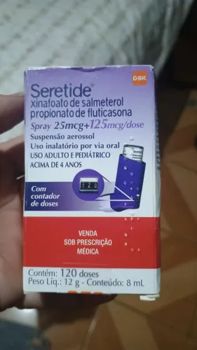 Bombinha inalatória Seretide