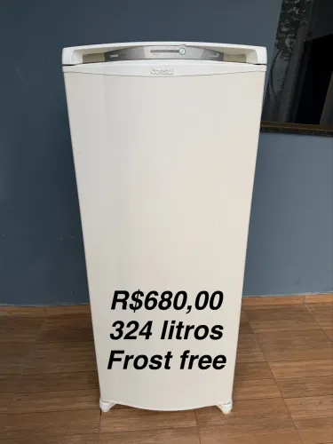 Geladeira frost free consul 324 litros, funcionando
