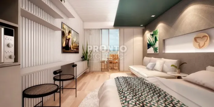 Flat com 1 quarto em Muro Alto