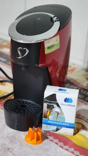 Cafeteira 3 corações touch