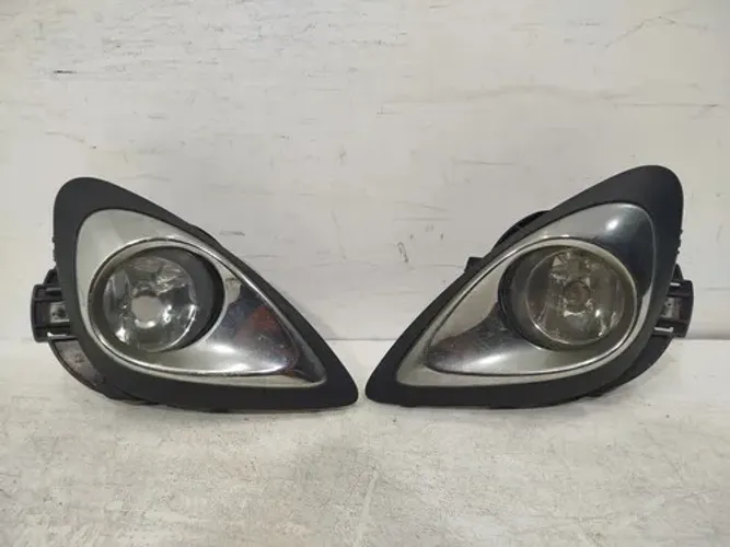 Par Farol Milha Nissan March 2015 A 2020 Original 26416 Preto