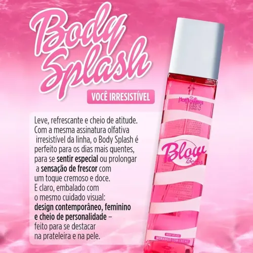 Boddy splash blow Girls beijos com 180 ml ( aroma doce inspiração fini)