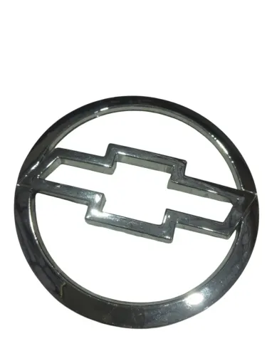 Emblema Gravata Chevrolet Zafira Meriva Prisma Cromado Prata/cromado