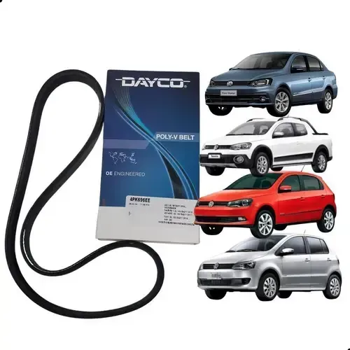 Correia Poly V Dayco Gol 1.0 12v 2016 A Diante 4pk696ee