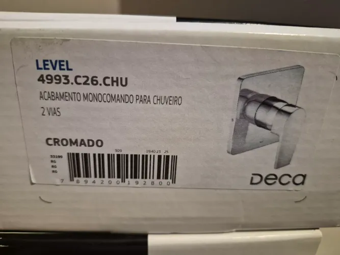 Deca 2 Acabamentos p Chuveiro