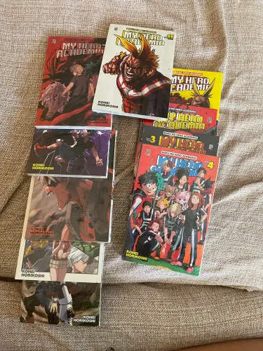 Coleção de mangás Boku no Hero Academia, My Hero Academia do 1 ao 11