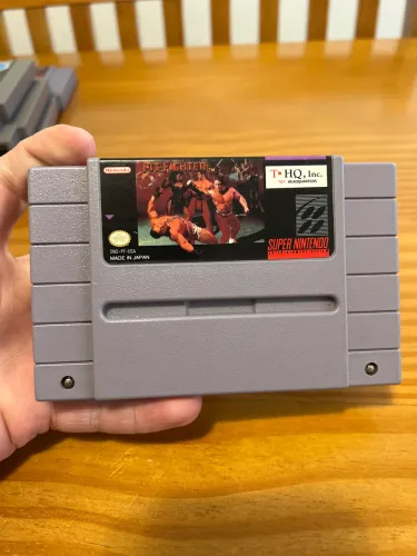 Jogo Original Pit Fighter para SNES Super Nintendo