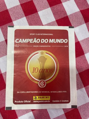 Figurinhas internacional campeão do mundo