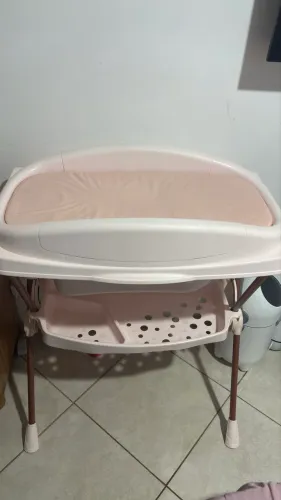 Banheira com trocador
