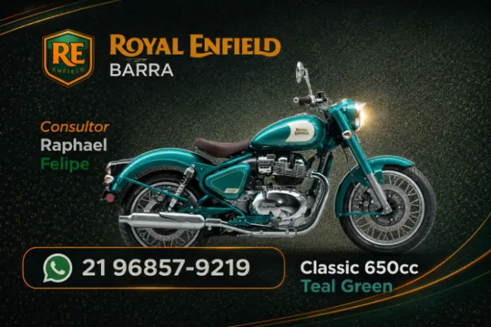 CLASSIC 650CC 2026/2027 !!!0KM!!! RAPHAEL FELIPE 2 1 9 6 8 5 7 9 2 1 9