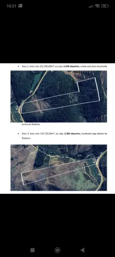 Terreno a venda no Sítio Matedi