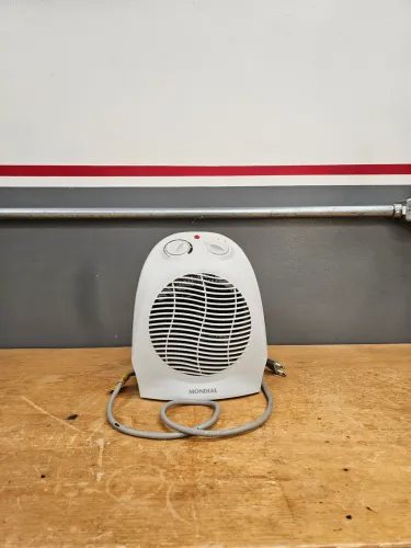 Aquecedor Mondial 1500W 127V | Compacto, Potente e Funcionando Perfeitamente 