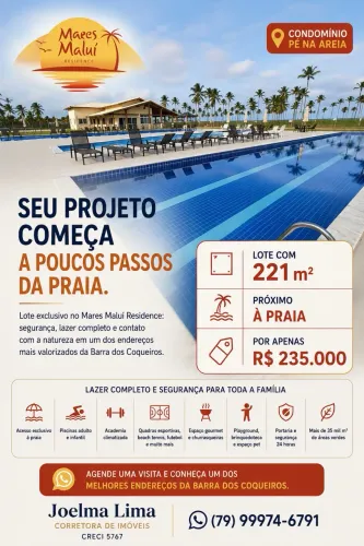 Condomínio Residencial A beira mar