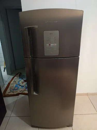 Geladeira Brastemp inox