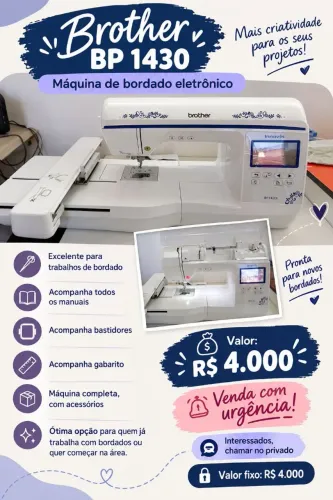 Máquina de bordar Brother BP1430L