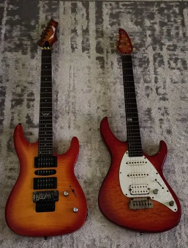 Guitarra Dean Custom c380fr - vendo ou troco