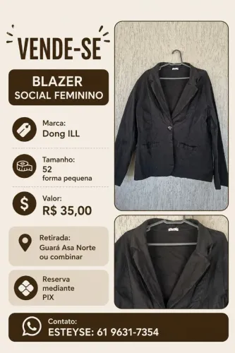 Roupas femininas