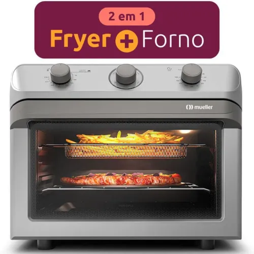 Airfryer + forno elétrico mueller mfb35g
